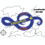 Logo do Erasmus do Cmus Vigo